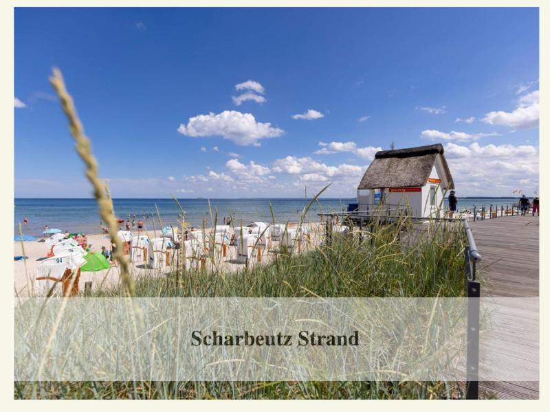 Exklusive 3 Zimmerwohnung strandnah gelegen, 3 Gehminuten vom Meer, Scharbeach Scharbeutz Exterior foto