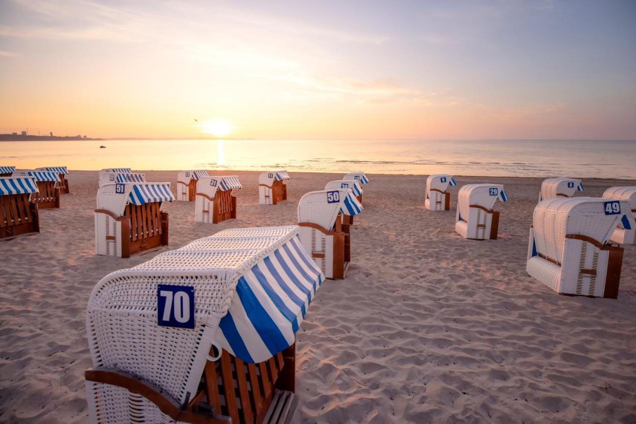 Exklusive 3 Zimmerwohnung strandnah gelegen, 3 Gehminuten vom Meer, Scharbeach Scharbeutz Exterior foto
