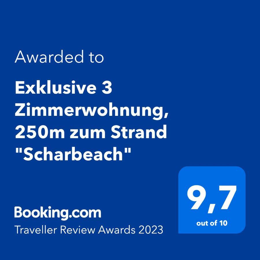 Exklusive 3 Zimmerwohnung strandnah gelegen, 3 Gehminuten vom Meer, Scharbeach Scharbeutz Exterior foto
